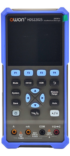 Owon Hds2202s Osciloscopio + Multímetro 200mhz + Gen.función