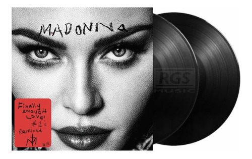 Madonna Finally Enough Love! #1s Remixed Vinilo Doble Nuevo