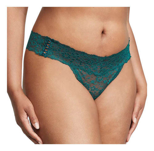 Victorias Secret Pack 5 Tangas De Encaje Varios Colores