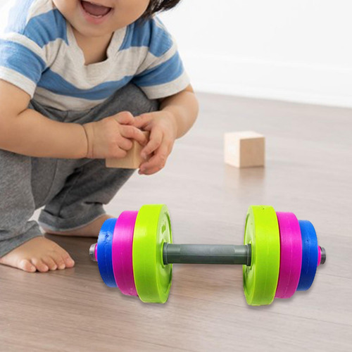 Conjunto De Halteres Para Crianças, Brinquedo Educativo