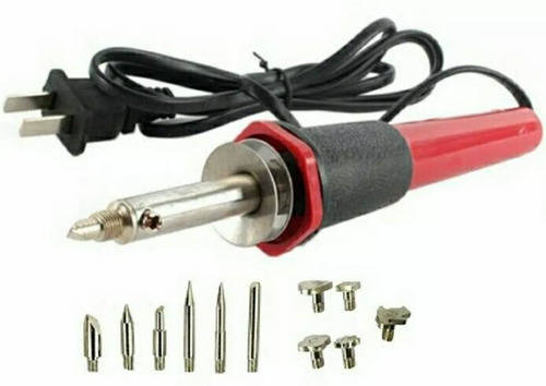 Pirograbador Tipo Cautin De 30 Watt 11 Puntas Envio Gratis