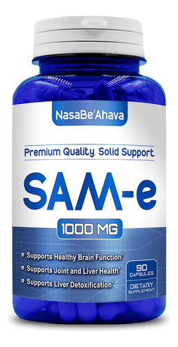 Nasa Beahava Pure Sam-e 1000mg (por Porcin) 90cpsulas (s-ade