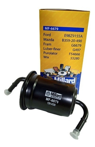 Filtro Gasolina Millar Mf-6679 Wix33280 Festiva Laser Alegro