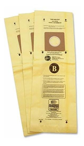 Bolsa De Alérgenos Hoover Tipo B (paquete De 3), 4010103b