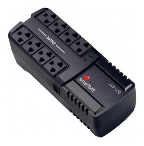 Regulador De Voltaje Smartbitt 1350va 675w 8 Contactos
