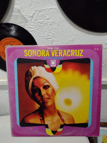 Sonora Veracruz De Pepe Vallejo Salsa Disco De Vinil Lp 