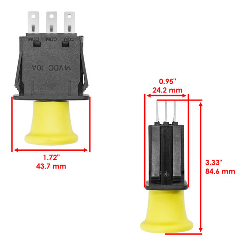 Caltric Pto Switch For Cub Cadet 2145 2146 2150 2155 216 Cch