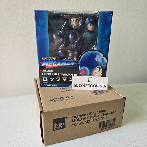 Figura Mega Man Threezero 1/12 Mdlx Mega Man Original (Usado)