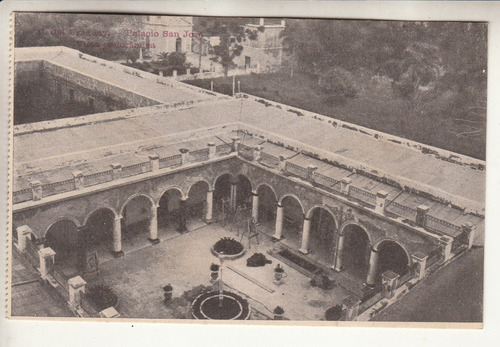 1920 Postal Concepcion Del Uruguay Vista De Palacio San Jose