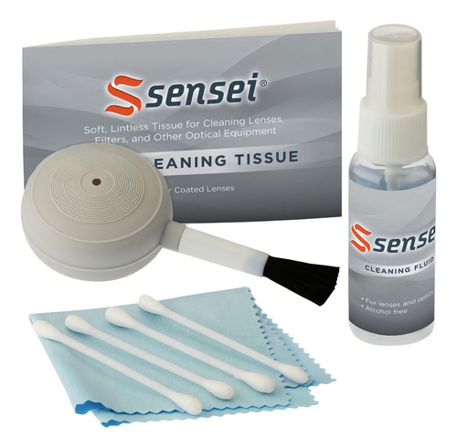 Kit Básicos De Limpeza E Cuidados Ópticos Sensei Boc-ck