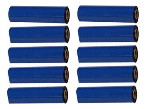 Ribbon De Resina 110mm X 74m Caja Con 24pz, Para Zebra Tsc
