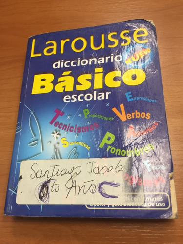 Libro Diccionario Básico Escolar - Larousse - Oferta