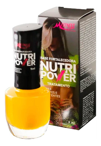 Base Fortalecedora Tratamento Unhas Fracas Nutri Power 9ml