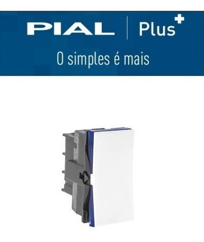 611010bc Modulo Interruptor Simples Borne Pial Plus+ Legrand