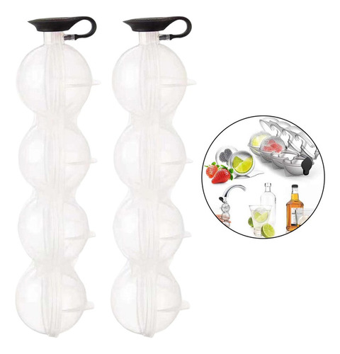 Qg1 Ice Cube Ball Maker Whisky Cóctel Molde 3d Barra De