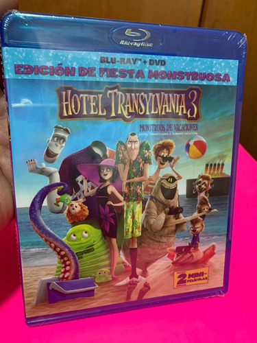 Hotel Transilvania 3 Pelicula Bluray & Dvd