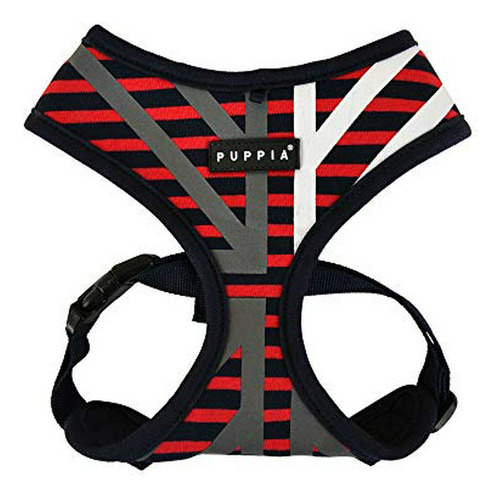 Puppia Briton Harness A - Red - Xl