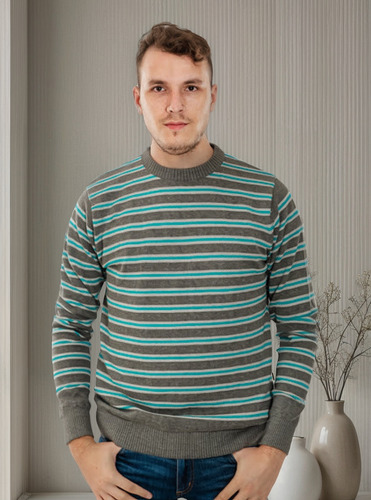 Sweaters Lotus Proteus Raya Fina Hombre Hilo