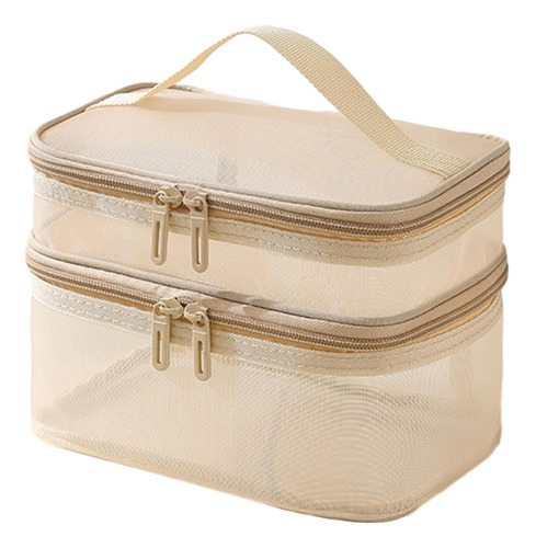 Bolsa De Higiene Pessoal De Camada Dupla, Bolsa De Ouro