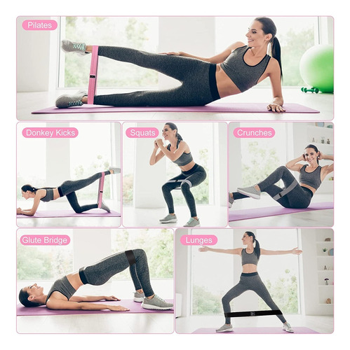 . Bandas De Ejercicio Ligas De Resistencia Lonk Yoga Kit