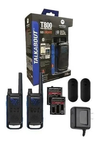 Imagen 4 de 6 de 8x Walkie Talkie Handy Motorola T800 Duo 56km Ip54 Bluetooth