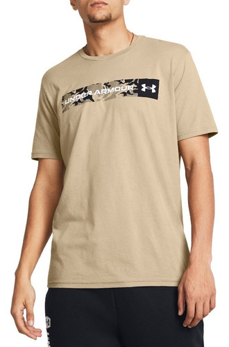 Under Armour Playera Camo Chest Stripe