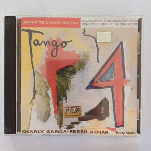 Charly García, Pedro Aznar - Tango 4 - Cd Acrílico / Kktus