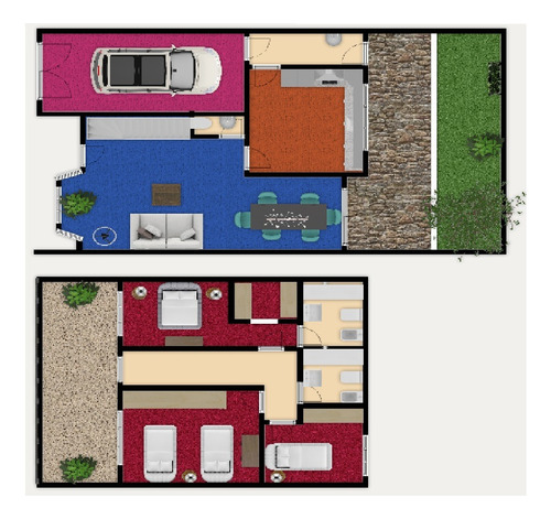 Hermoso Chalet 4 Amb Garaje 3 Baños - Fondito Libre -