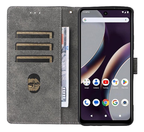 Funda For Blu Bold K10 Funda Con Ranuras For Tarjetas De