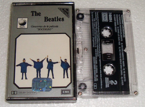 The Beatles Socorro Help Cassette Argentino / Kktus