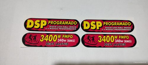 Adesivos Para Aparelho De Som Mini System Aiwa Zr997 Zr 997 (Usado)