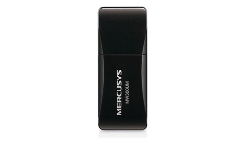 Tarjeta De Red Usb Mercusys Mw300um Inalambrica 300 Mbps 802