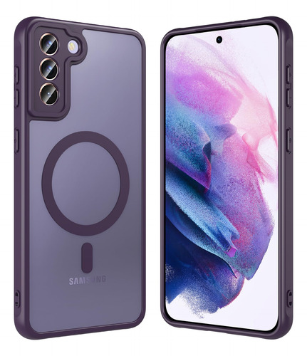 Phone Case Hensinple For Samsung Galaxy S21 Plus Purple