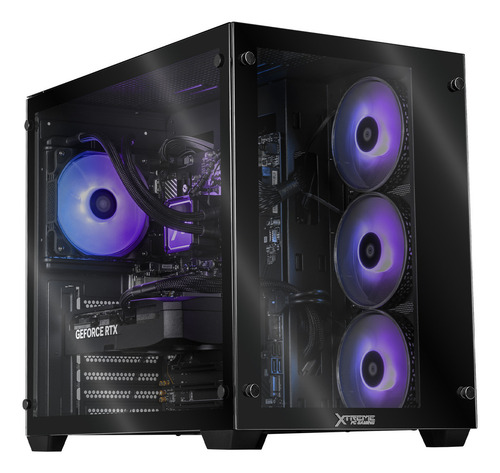 Xtreme Pc Gaming Geforce Rtx 5070 Amd Ryzen 9 7900x 32gb Ddr5 Ssd 1tb Sistema Liquido Wifi Tank Pro Black