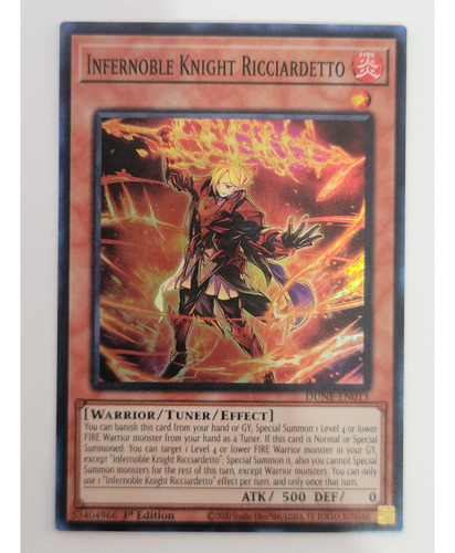 Yugioh Infernoble Knight Ricciardetto - Dune-en013