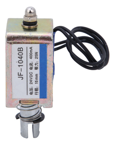 Electroimán Push Pull Jf-1040b 25n 24v Dc Tipo Solenoide