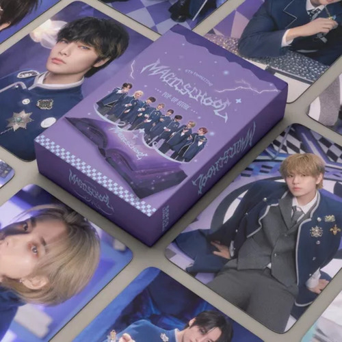 Stray Kids (55 Photocard + Sticker) Kit Pegatina + Lomocard