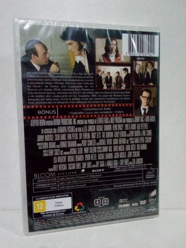 Dvd Elvis & Nixon, Lacrado