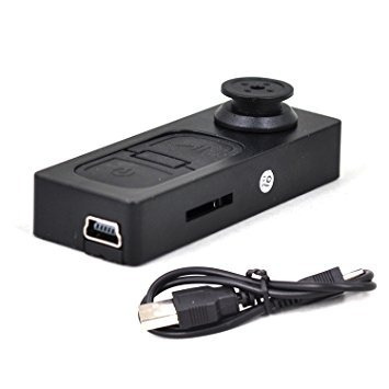 Cámara Espía Botón Dvr Grabador De Video Digital
