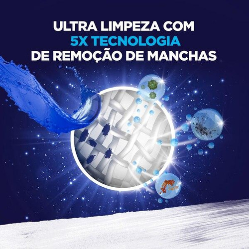 Lava Roupas Líquido Ultra Power 1,8 Litros Omo
