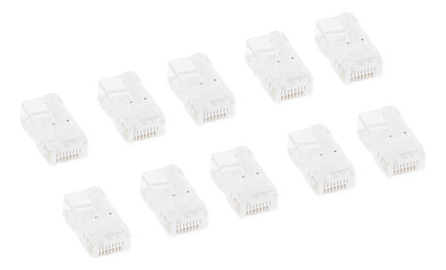 Acoplador Ethernet, 100 Piezas, Tf1013d Cat5, Rj45, Conector