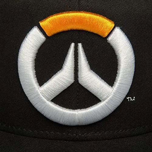 Jinx Overwatch Frenetic Snapback Gorra De Béisbol, Negro, Ta