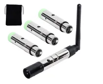 Comprar Kit Transmisor Receptor Dmx512 Ism Inalámbrico 4 Equipo Dj