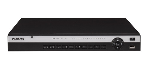 Nvr Gravador De Vídeo Intelbras 16 Canais Ip Nvd 3316p Poe