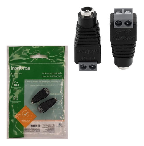 Pino Conector P4 Fêmea Com 10 Pecas Conex 1000 Intelbras