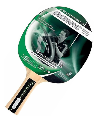 Imagen 1 de 4 de Paleta De Ping Pong Tenis De Mesa Donic Waldner 400