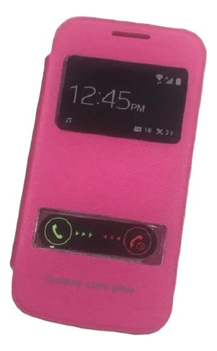 Funda Flip Tapa View Para Celular Samsung Galaxy Core Plus