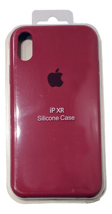 Funda Silicona Case Para Iphone 11/13/14/15 & Pro Pro Max Bordó 11 Pro Max