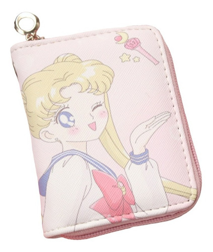 Sailor Moon Cartera Monedero Bolsa Anime Cetro Serena