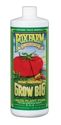 Fertilizante - Foxfarm Grow Big Liquid Concentrate, 1 Qt